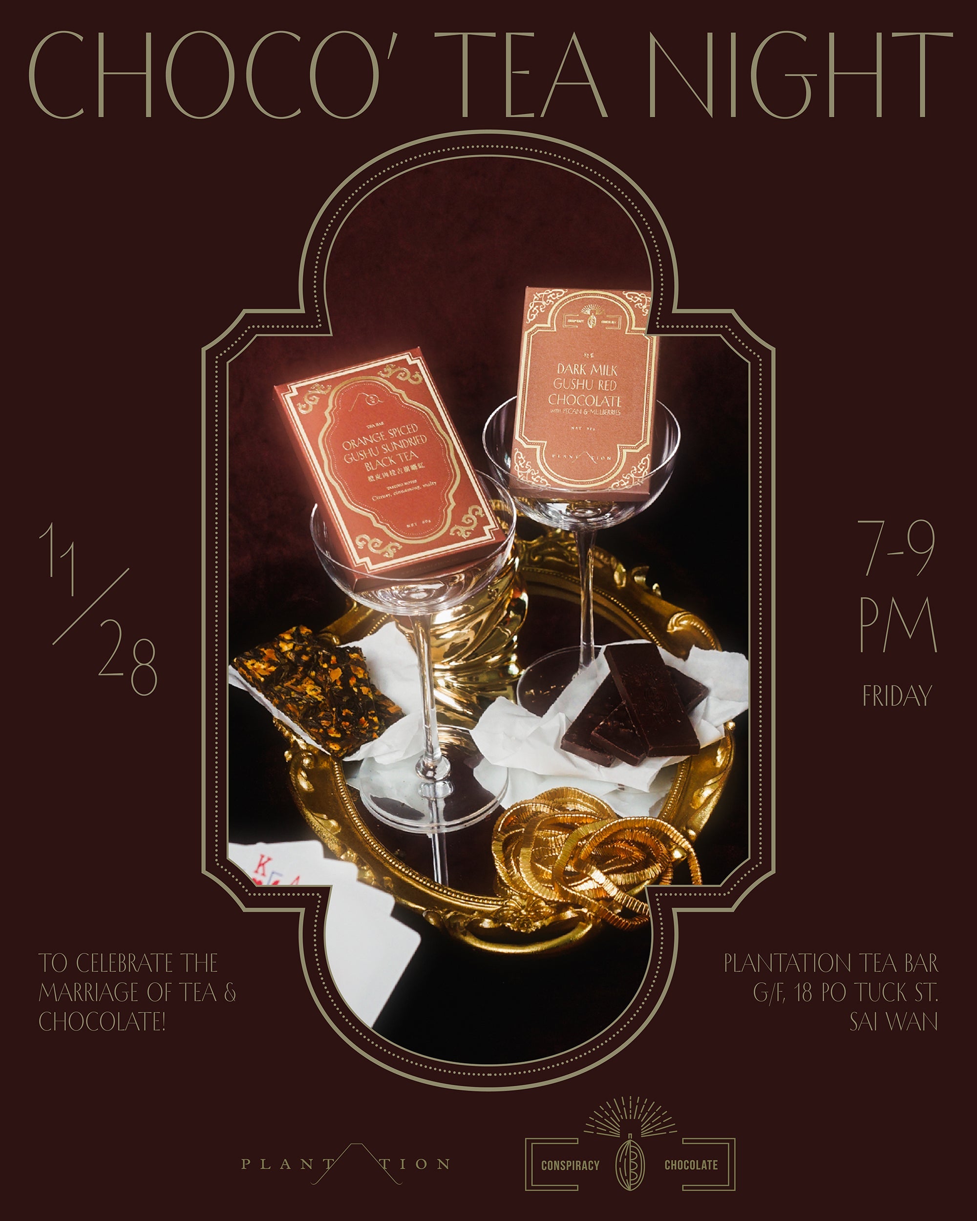 The holiday edition: Choco' Tea Night