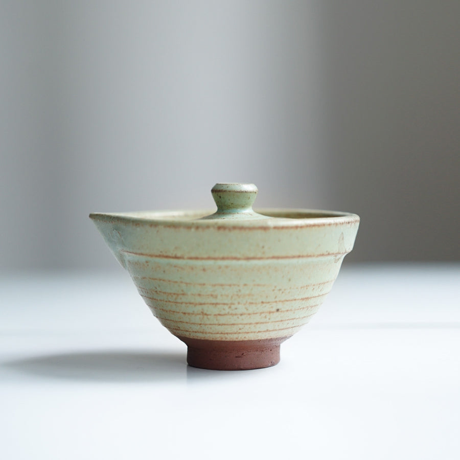 Handcrafted Coarse Clay Gaiwan