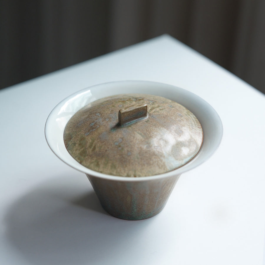 Handcrafted Powder Glazed Gaiwan