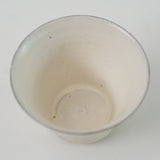 White Glazed Fenyin Gaiwan by Cong Qiang