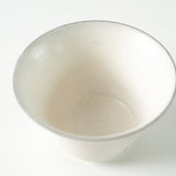 White Glazed Fenyin Gaiwan by Cong Qiang
