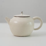 White Glazed Fenyin Teapot by Cong Qiang