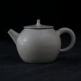 White Glazed Fenyin Teapot by Cong Qiang