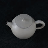 White Glazed Fenyin Teapot by Cong Qiang