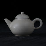 White Glazed Fenyin Teapot by Cong Qiang