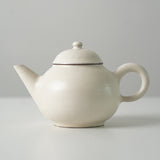 White Glazed Fenyin Teapot by Cong Qiang