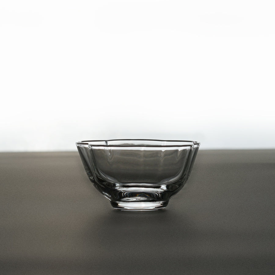 Handmade Glass Tea Cup - Plum Blossom