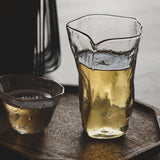 Glass Tea Pitcher - Ripple